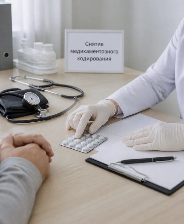 Снятие медикаментозного кодирования в Устях-Куте от 5149 р. | Медзона